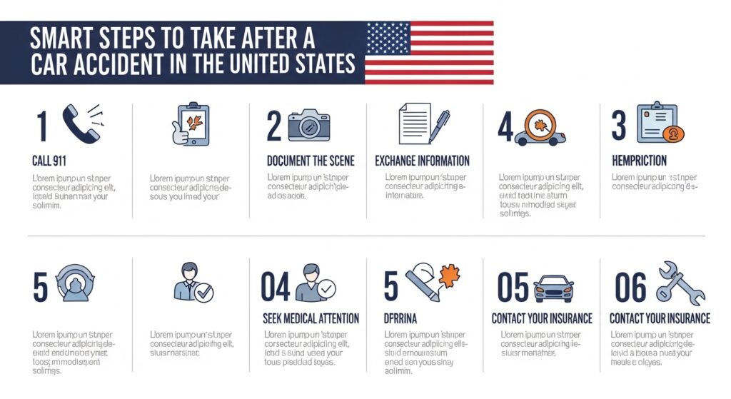 Smart Steps to Take After a Car Accident in the United States